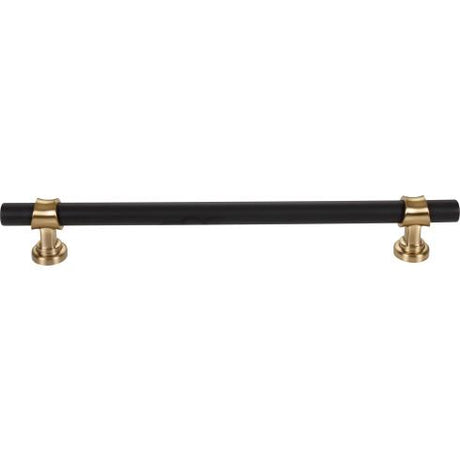 Bit Appliance Pull ( Zinc Alloy | Flat Black and Honey Bronze - Dakota Collection ) | Manufactured Globally