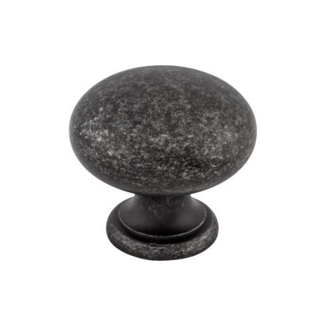 Mushroom Knob ( Zinc Alloy | Black Iron - Somerset II Collection ) | Manufactured Globally