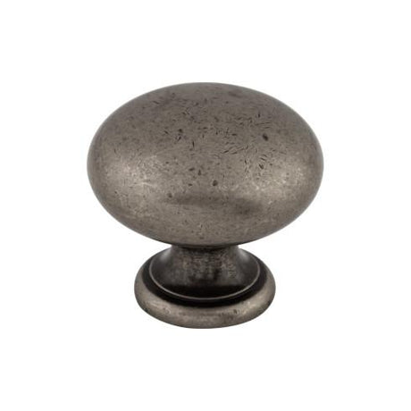 Mushroom Knob ( Zinc Alloy | Pewter Antique - Somerset II Collection ) | Manufactured Globally