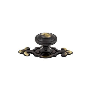 Canterbury Knob ( Zinc Alloy | Dark Antique Brass - Britannia Collection ) | Manufactured Globally