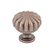 Melon Knob ( Zinc Alloy | Antique Copper - Somerset II Collection ) | Manufactured Globally