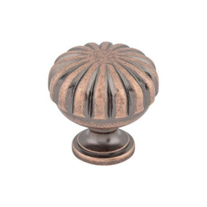 Melon Knob ( Zinc Alloy | Antique Copper - Somerset II Collection ) | Manufactured Globally