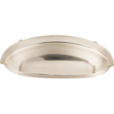 Somerset Cup Pull ( Zinc Alloy | Brushed Satin Nickel - Asbury Collection ) | Manufactured Globally