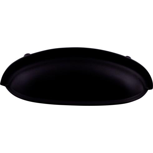 Somerset Cup Pull ( Zinc Alloy | Flat Black - Somerset Collection ) | Manufactured Globally