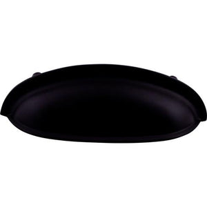 Somerset Cup Pull ( Zinc Alloy | Flat Black - Somerset Collection ) | Manufactured Globally
