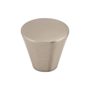 Cone Knob ( Zinc Alloy | Brushed Satin Nickel - Nouveau Collection ) | Manufactured Globally