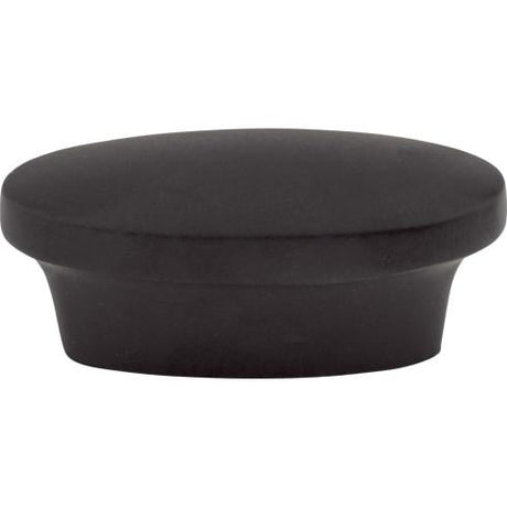 Oval Pull ( Zinc Alloy | Flat Black - Nouveau II Collection ) | Manufactured Globally