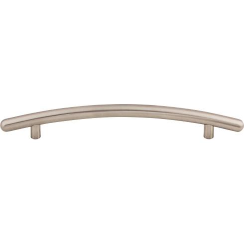 Curved Bar Pull ( Steel | Brushed Satin Nickel - Nouveau Collection ) | Manufactured Globally