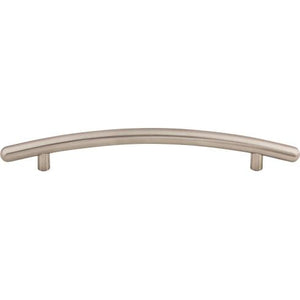 Curved Bar Pull ( Steel | Brushed Satin Nickel - Nouveau Collection ) | Manufactured Globally