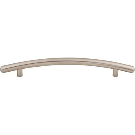 Curved Bar Pull ( Steel | Brushed Satin Nickel - Nouveau Collection ) | Manufactured Globally