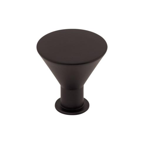 Cocktail Knob ( Zinc Alloy | Flat Black - Nouveau II Collection ) | Manufactured Globally