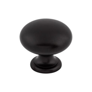 Mushroom Knob ( Zinc Alloy | Patina Black - Normandy Collection ) | Manufactured Globally