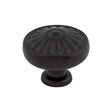 Flower Knob ( Zinc Alloy | Patina Black - Normandy Collection ) | Manufactured Globally