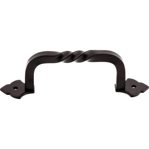 Fixed Norman Crest Pull ( Steel | Patina Black - Normandy Collection ) | Manufactured Globally