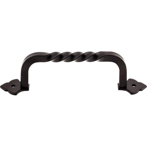 Fixed Norman Crest Pull ( Steel | Patina Black - Normandy Collection ) | Manufactured Globally
