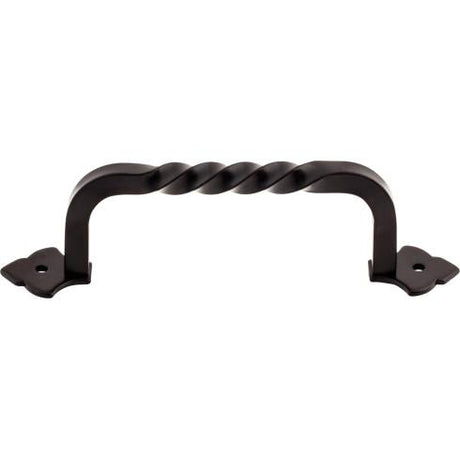 Fixed Norman Crest Pull ( Steel | Patina Black - Normandy Collection ) | Manufactured Globally