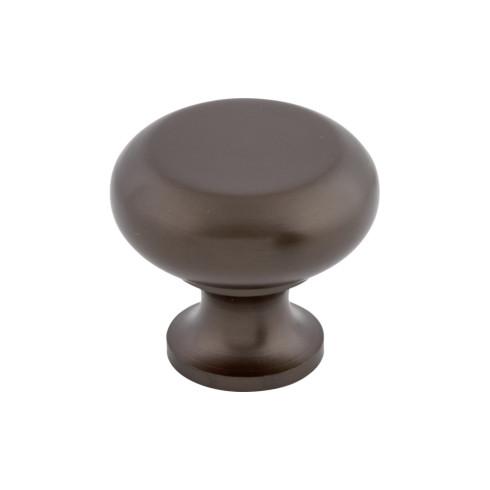 Flat Faced Knob ( Zinc Alloy | Oil Rubbed Bronze - Oil Rubbed Collection ) | Manufactured Globally