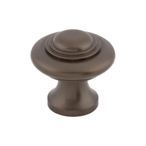 Ascot Knob ( Zinc Alloy | Oil Rubbed Bronze - Britannia Collection ) | Manufactured Globally