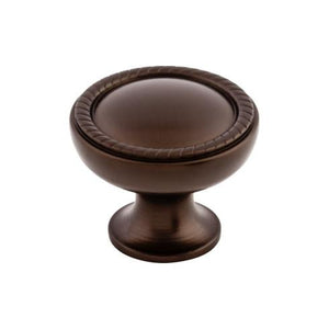 Emboss Knob ( Zinc Alloy | Oil Rubbed Bronze - Oil Rubbed Collection ) | Manufactured Globally