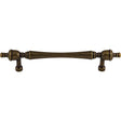 Somerset Finial Pull ( Zinc Alloy | German Bronze - Appliance Collection ) | Manufactured Globally