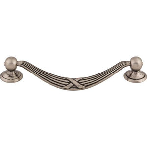 Ribbon & Reed Drop Pull ( Zinc Alloy | Pewter Antique - Edwardian Collection ) | Manufactured Globally