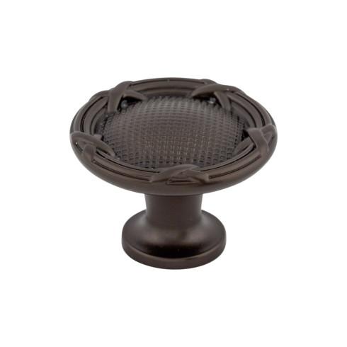 Ribbon & Reed Knob ( Zinc Alloy | Oil Rubbed Bronze - Edwardian Collection ) | Manufactured Globally
