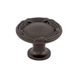 Ribbon & Reed Knob ( Zinc Alloy | Oil Rubbed Bronze - Edwardian Collection ) | Manufactured Globally