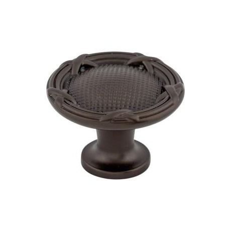 Ribbon & Reed Knob ( Zinc Alloy | Oil Rubbed Bronze - Edwardian Collection ) | Manufactured Globally