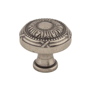 Ribbon Knob ( Zinc Alloy | Pewter Antique - Edwardian Collection ) | Manufactured Globally