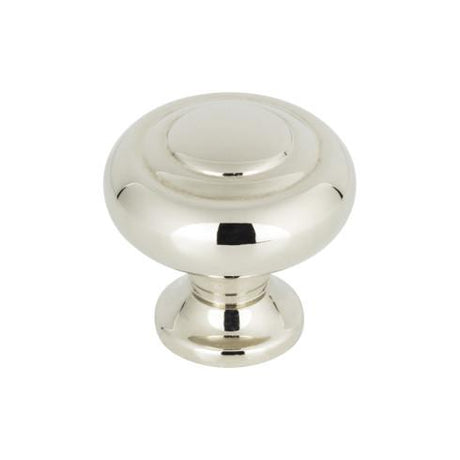 Kent Knob ( Zinc Alloy | Polished Nickel - Grace Collection ) | Manufactured Globally