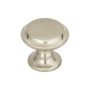 Barrow Knob ( Zinc Alloy | Brushed Satin Nickel - Grace Collection ) | Manufactured Globally