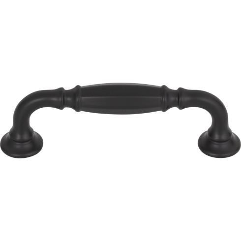 Barrow Pull ( Zinc Alloy | Flat Black - Grace Collection ) | Manufactured Globally