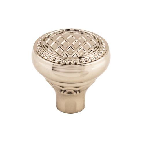 Trevi Round Knob ( Zinc Alloy | Polished Nickel - Trevi Collection ) | Manufactured Globally