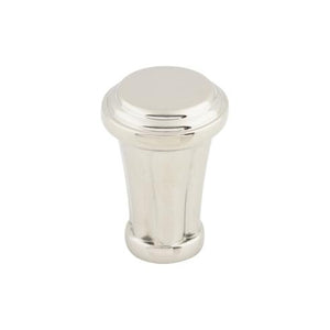 Luxor Knob Small ( Zinc Alloy | Polished Nickel - Luxor Collection ) | Manufactured Globally