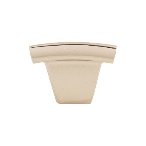 Arched Knob ( Zinc Alloy | Polished Nickel - Sanctuary Collection ) | Manufactured Globally