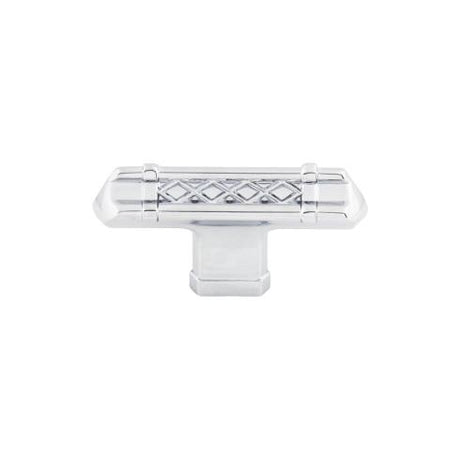 Tower Bridge T-Handle ( Zinc Alloy | Polished Chrome - Tower Bridge Collection ) | Manufactured Globally