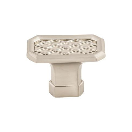 Tower Bridge Knob ( Zinc Alloy | Brushed Satin Nickel - Tower Bridge Collection ) | Manufactured Globally