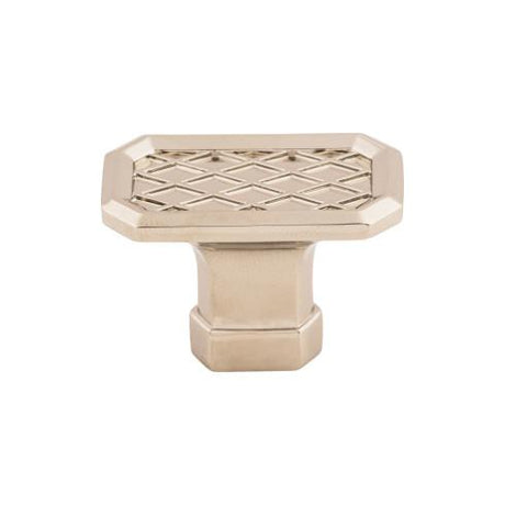 Tower Bridge Knob ( Zinc Alloy | Polished Nickel - Tower Bridge Collection ) | Manufactured Globally