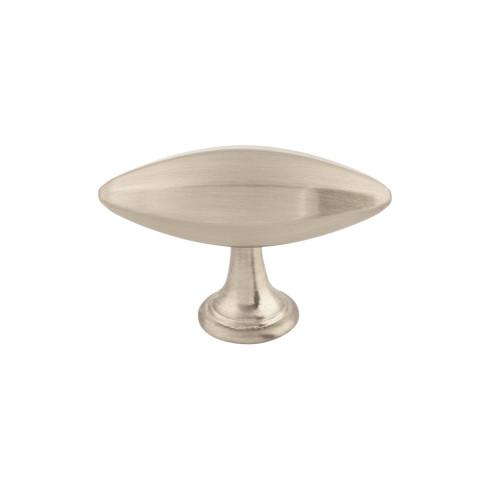 Chareau T-Handle Small ( Zinc Alloy | Brushed Satin Nickel - Chareau Collection ) | Manufactured Globally