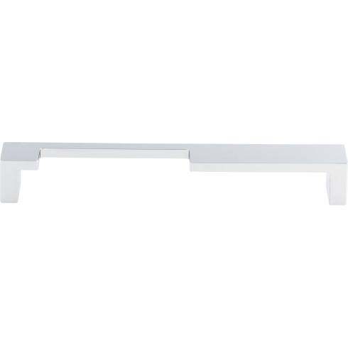 Modern Metro Notch Pull A ( Zinc Alloy | Polished Chrome - Sanctuary II Collection ) | Manufactured Globally