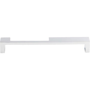 Modern Metro Notch Pull B ( Zinc Alloy | Polished Chrome - Sanctuary II Collection ) | Manufactured Globally