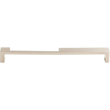 Modern Metro Notch Pull B ( Zinc Alloy | Brushed Satin Nickel - Sanctuary II Collection ) | Manufactured Globally