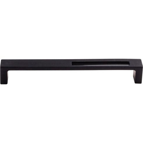 Modern Metro Slot Pull ( Zinc Alloy | Flat Black - Sanctuary II Collection ) | Manufactured Globally