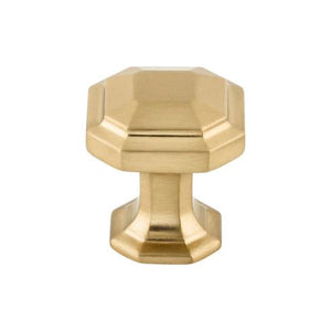 Emerald Knob ( Zinc Alloy | Honey Bronze - Chareau Collection ) | Manufactured Globally