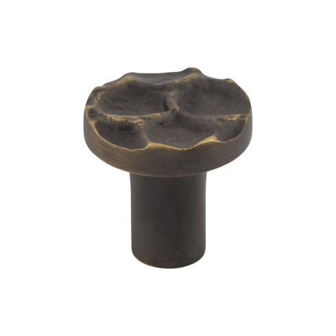 Cobblestone Round Knob ( Brass | Brass Antique - Cobblestone Collection ) | Manufactured Globally