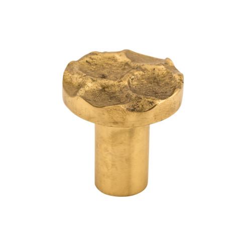 Cobblestone Round Knob ( Brass | Brass - Cobblestone Collection ) | Manufactured Globally