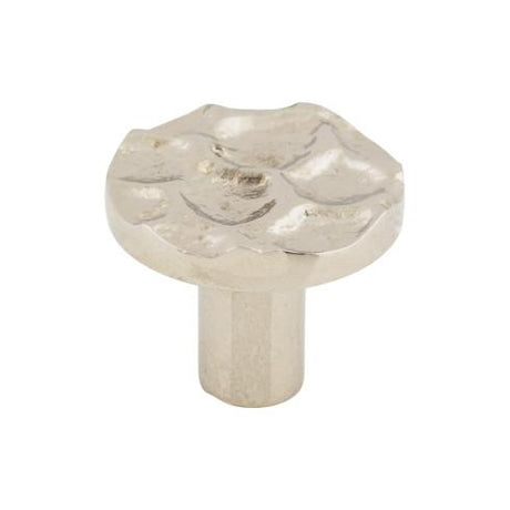 Cobblestone Round Knob ( Brass | Polished Nickel - Cobblestone Collection ) | Manufactured Globally