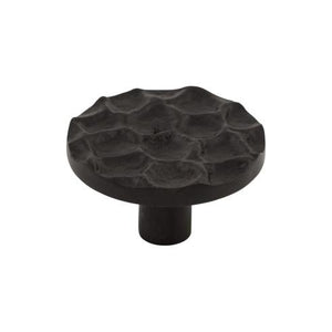 Cobblestone Round Knob ( Brass | Coal Black - Cobblestone Collection ) | Manufactured Globally