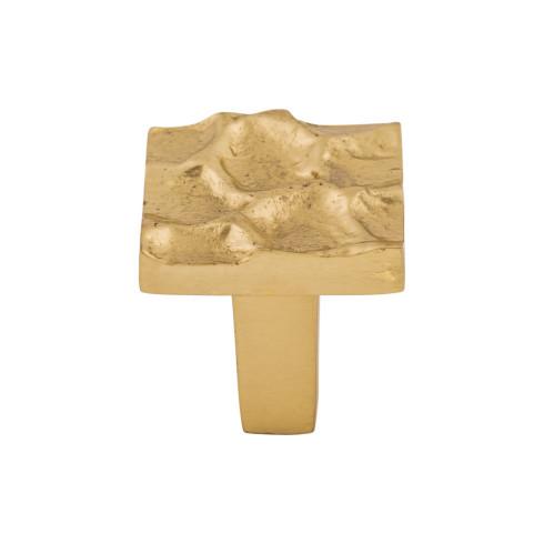 Cobblestone Square Knob ( Brass | Brass - Cobblestone Collection ) | Manufactured Globally