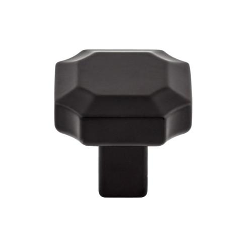 Davenport Knob ( Zinc Alloy | Flat Black - Ellis Collection ) | Manufactured Globally